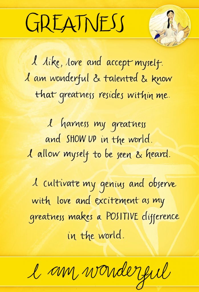 Solar Plexus Chakra - Greatness - Solar Plexus Chakra - Greatness